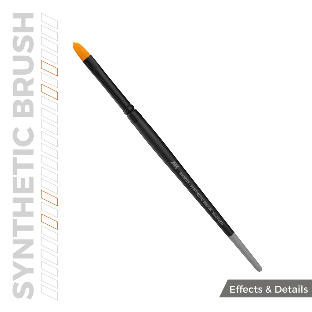 AK Synthetic Brush - Hammer
