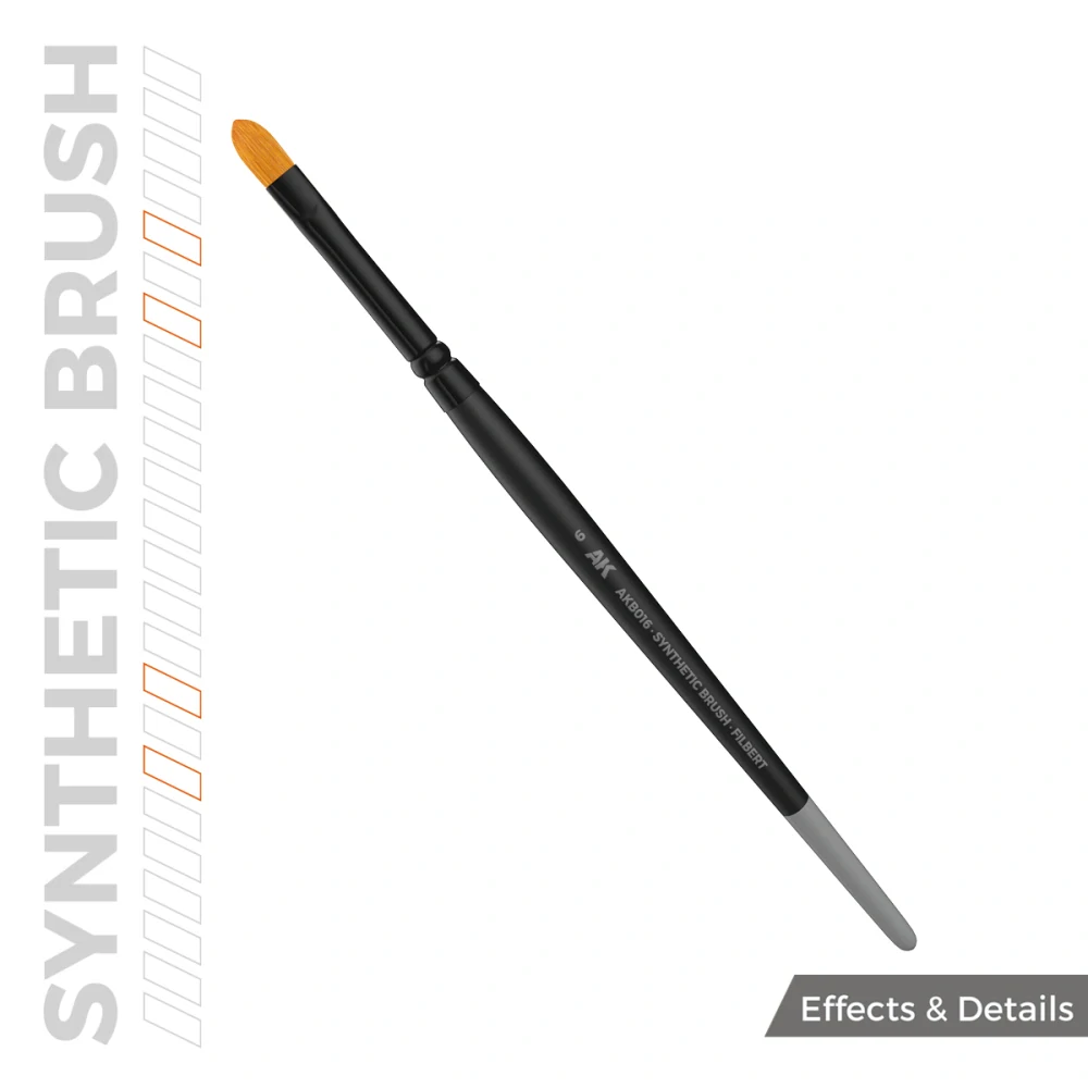 AK Synthetic brush - Filbert 6