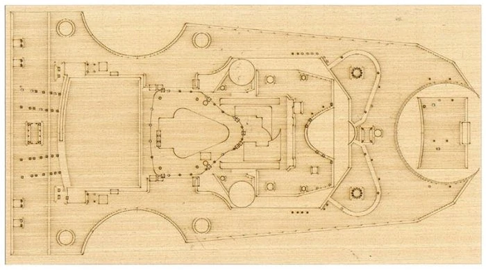 I Love Kit Bismarck Detail Up Set (for Trumpeter 03702) 1/200
