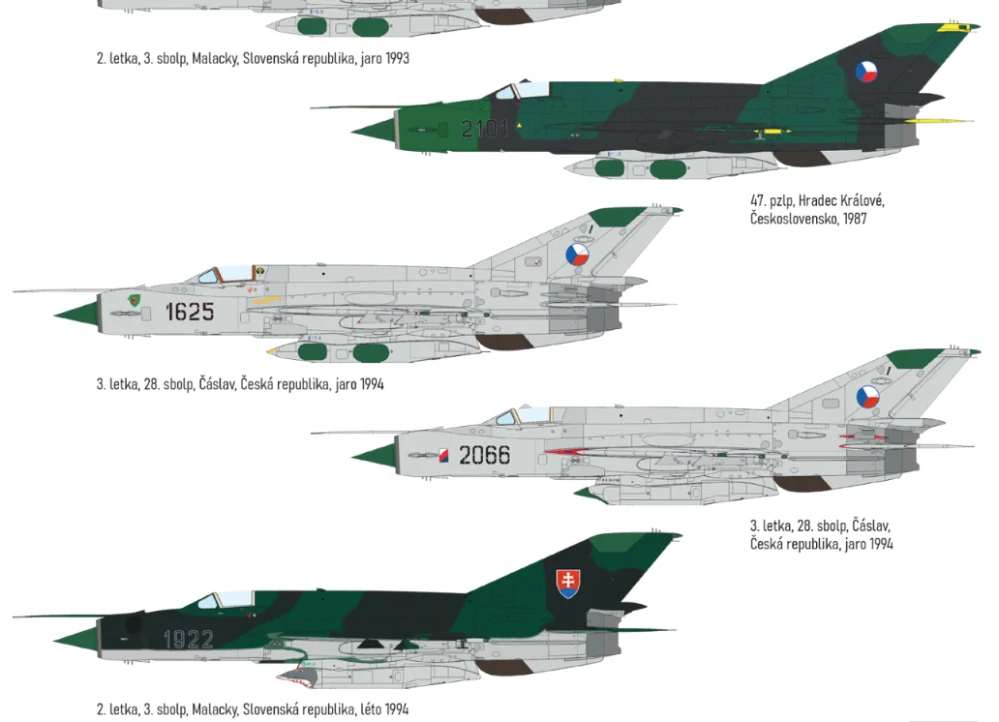 Eduard Erka / MiG-21R v Československu Limited + KNIHA! (ČR) 1/72 (Předobjednávka červenec)