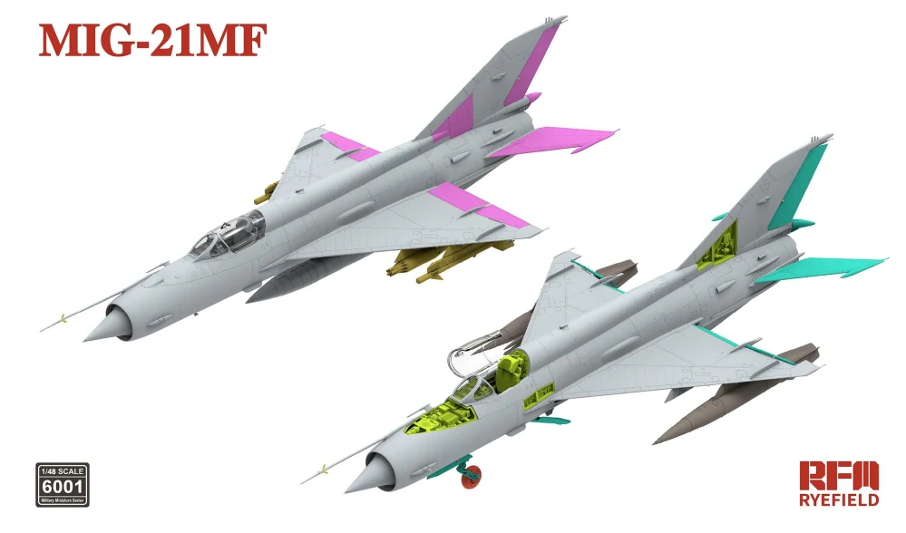 RFM Mig-21MF Fishbed J (ČR+SK) 1/48 (Předobjednávka srpen/září)