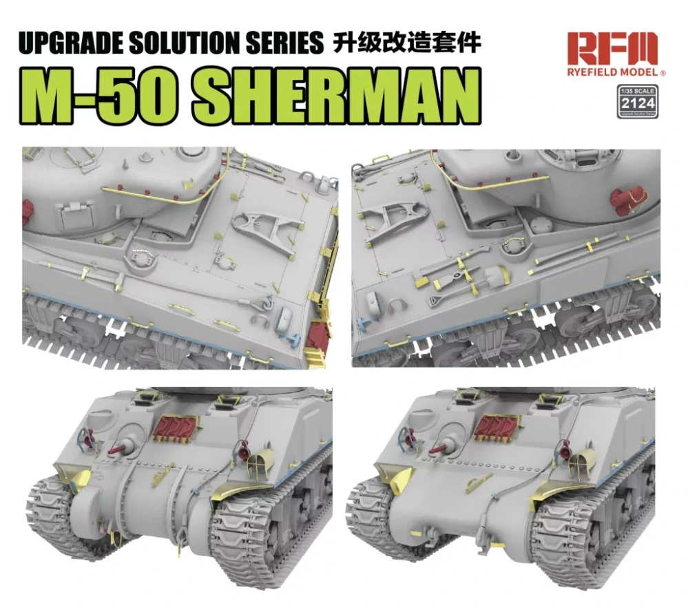 RFM Upgrade set for 5161 M-50 1/35 (Předobjednávka srpen/září)