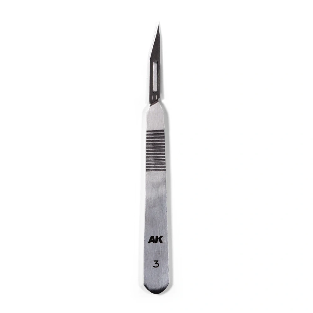 AK Standard Scalpel Handle / Madlo skalpelu nerezové