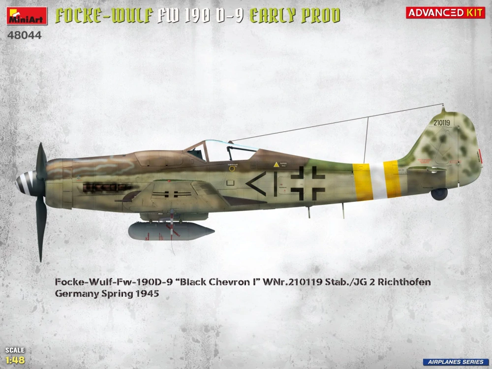MiniArt Focke-Wulf Fw 190D-9 Early. Prod. advanced kit 1/48