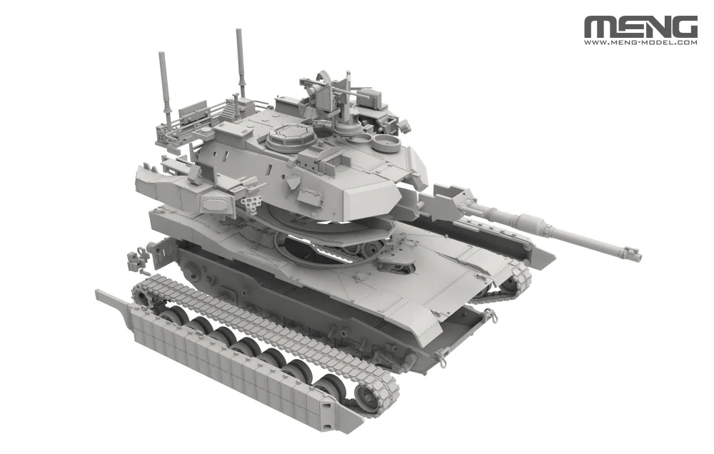 MENG U.S. Main Battle Tank M1A2 SEP V2 Abrams w/Trophy Active Protection System 1/72 (Předobjednávka říjen)