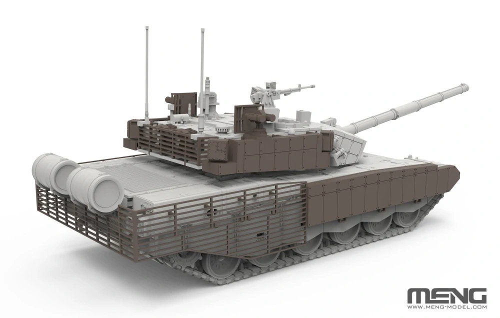 MENG Chinese Main Battle Tank ZTZ99B w/Add-on Armor & GL6 Active Protection System 1/72 (Předobjednávka říjen)