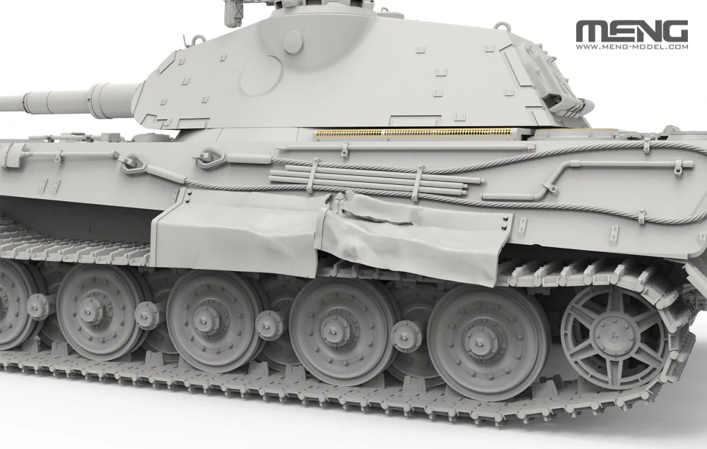 MENG German Heavy Tank Sd.Kfz.182 King Tiger Operation Goodwood 1944 (Full Interior) 1/35 (Předobjednávka říjen)