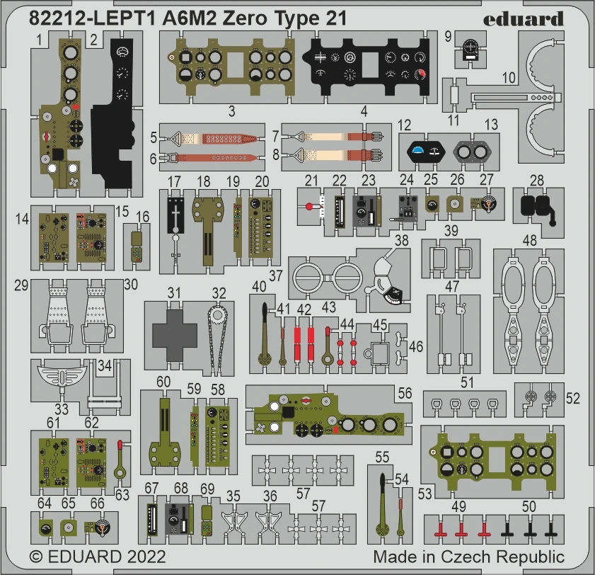 Eduard A6M2 Zero Type 21 ProfiPACK 1/48 (Předobjednávka září)