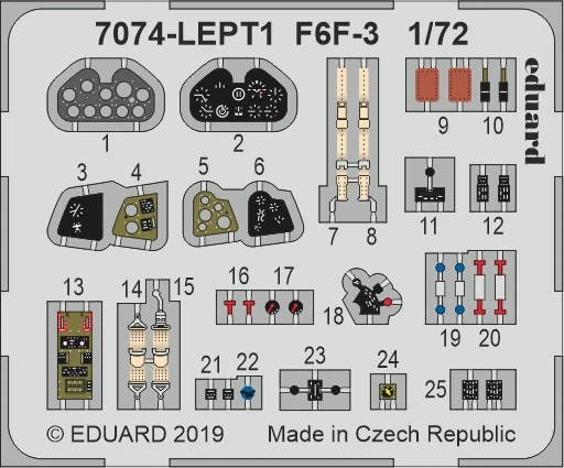Eduard F6F-3 ProfiPACK 1/72 (Předobjednávka září)