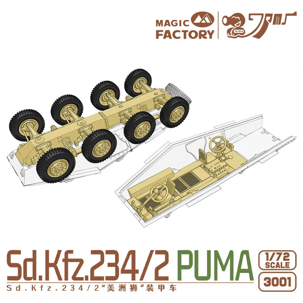 Magic Factory Sd.Kfz. 234/2 Puma 1/72