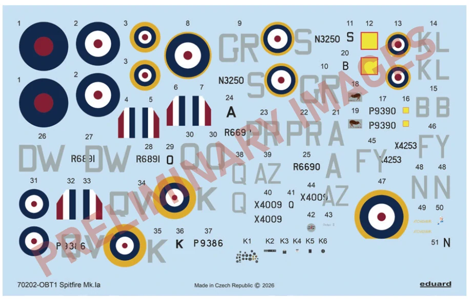 Eduard Spitfire Mk.Ia ProfiPACK 1/72 (Předobjednávka říjen)