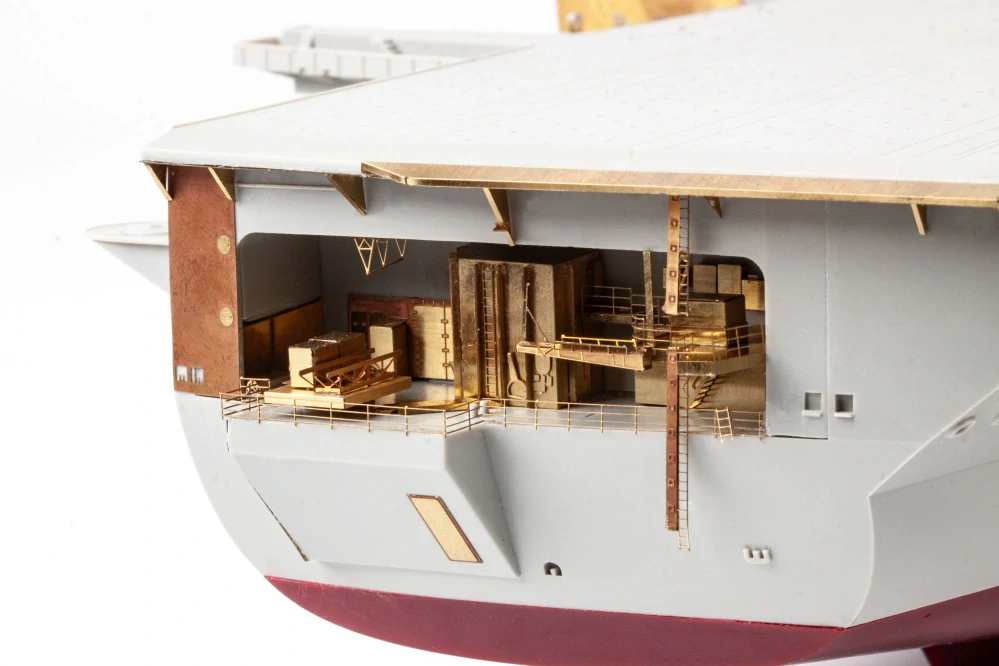 Eduard USS Nimitz CVN-68 část 4. - detail set 1/350