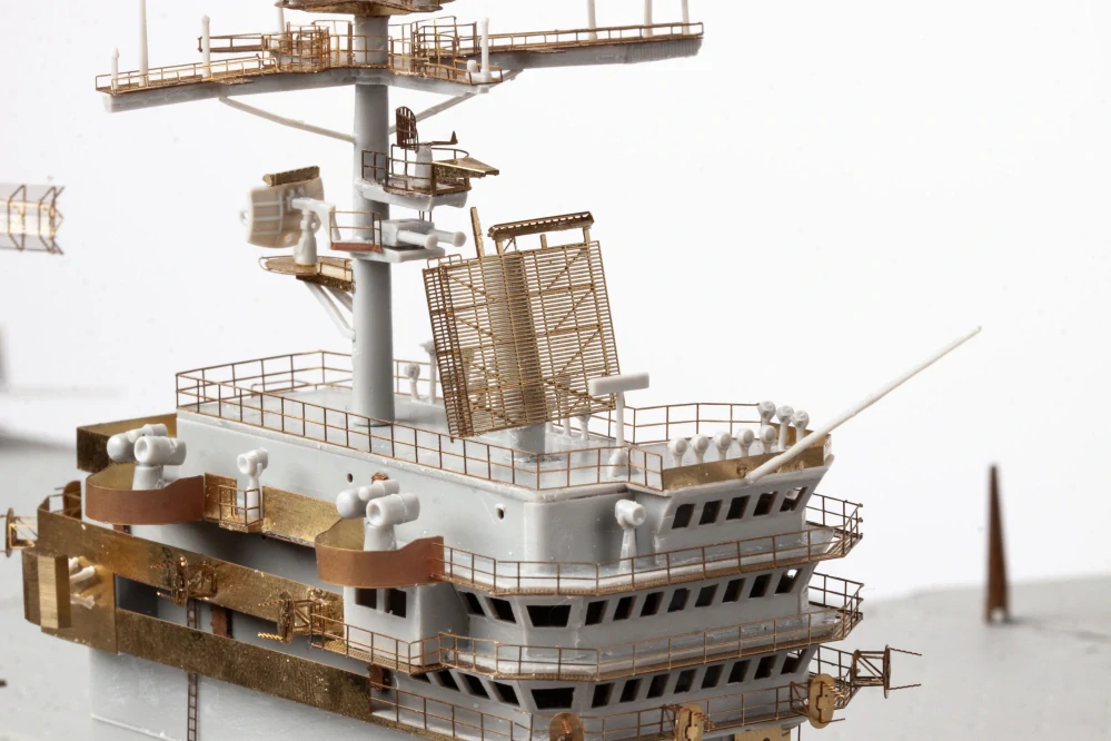 Eduard USS Nimitz CVN-68 část 7. - detail set 1/350