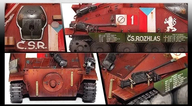 Academy Jagdpanzer 38(t) Hetzer "Prague 1945" 1/35