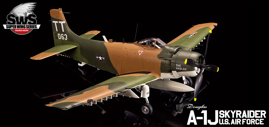 Zoukei-Mura U.S.Air Force A-1J Skyraider (Includes U.S Aircraft Weapons 2) 1/32 (Předobjednávka leden/únor)
