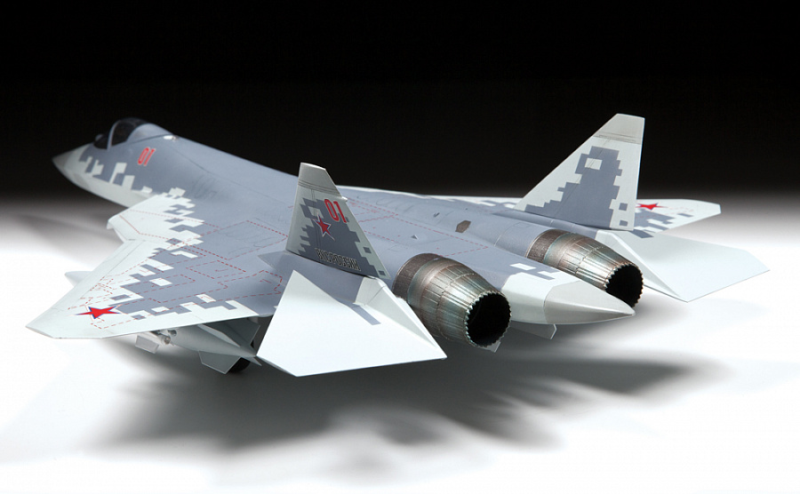 Zvezda SU-57 Russian Fifth-Generation Fighter 1/48