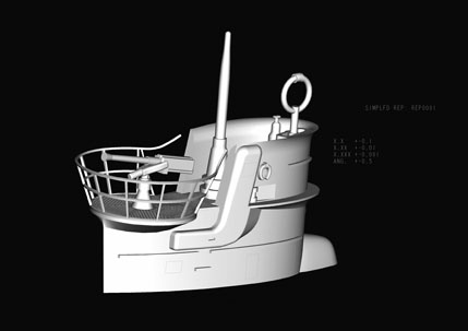 Hobby Boss DKM Navy Type VII-B U-Boat 1/350