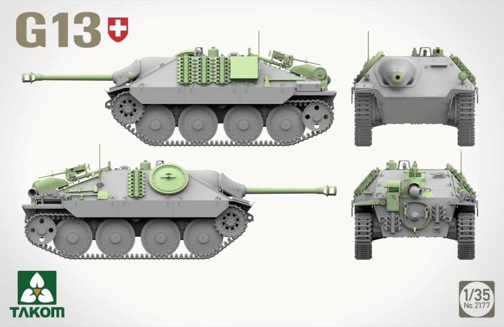 Takom Pzj G13 1/35