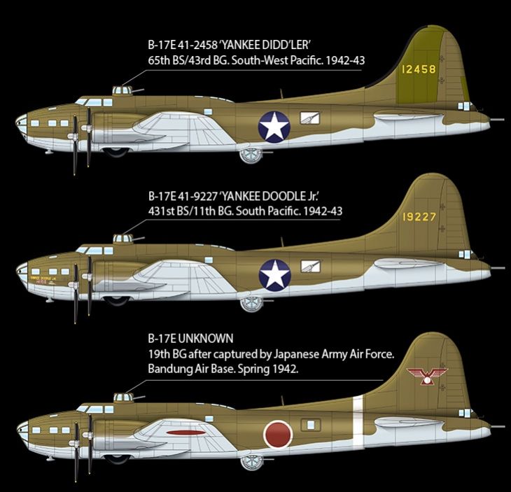 Academy B-17E "Pacific Theater" 1/72