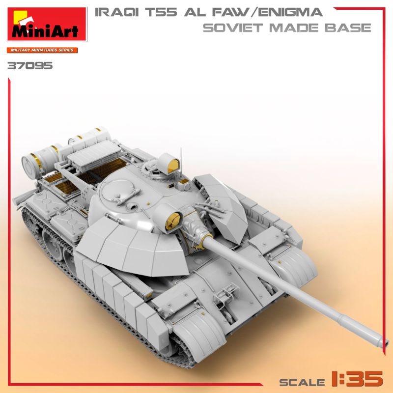 MiniArt Iraqi T-55 Al Faw/Enigma Soviet Made Base 1/35