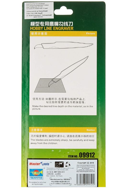 Master Tools Hobby Line Engraver / Rydlo na paneláže