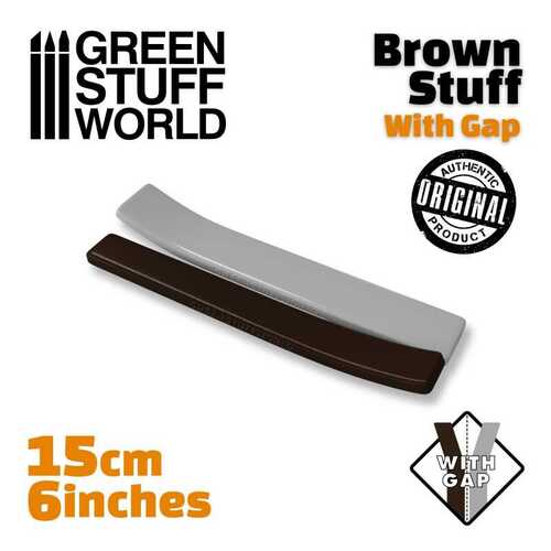GSW Brown Stuff Kneadatite 6 (15cm) / Dvousložkový epoxy tmel - Pevný