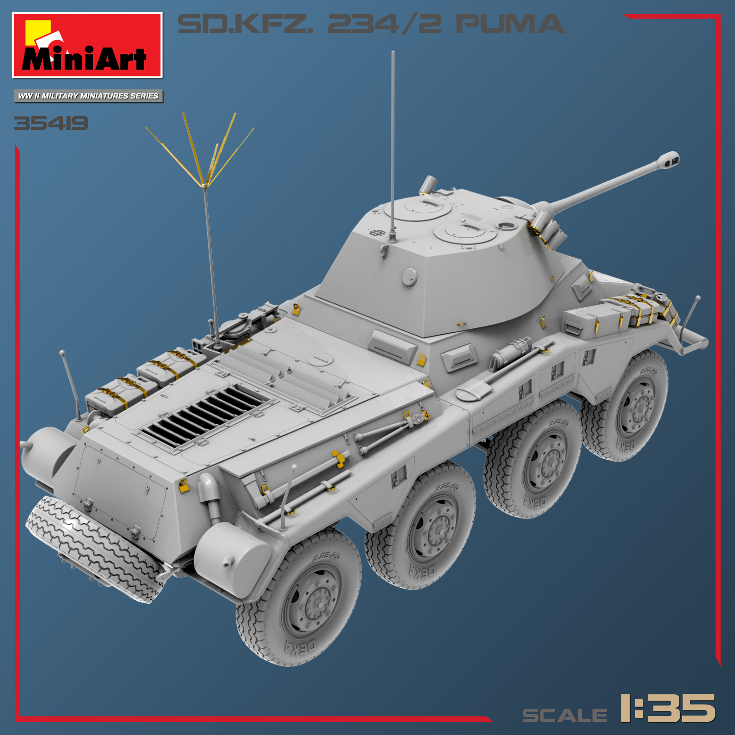 MiniArt Sd.Kfz.234/2 “Puma” 1/35