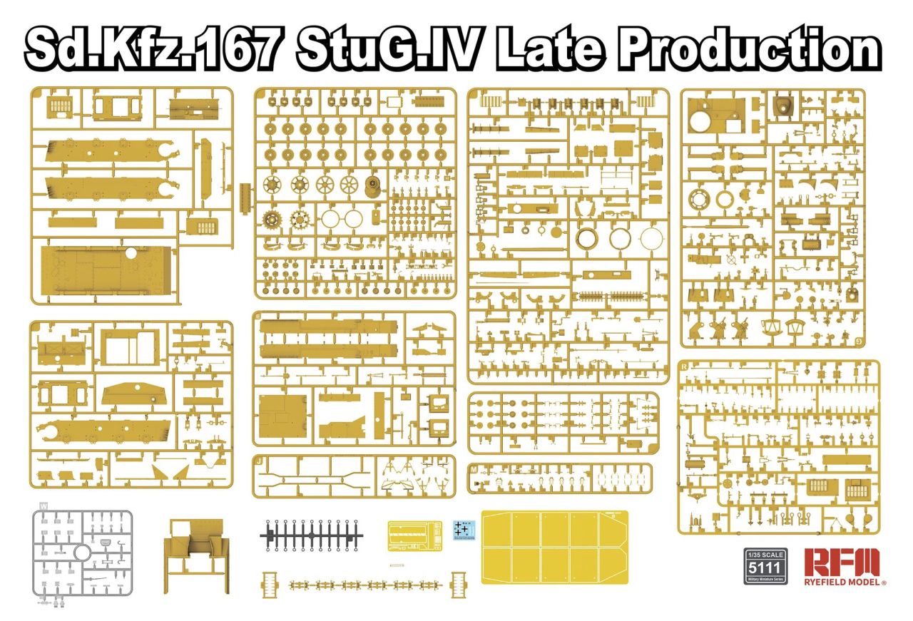 RFM Sd.Kfz.167 StuG.IV Late Production with Engine & workable tracks 1/35