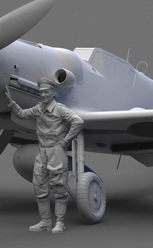 Border Model Messerschmitt BF109G-6 Limited Edition (+Resin figurky!) 1/35