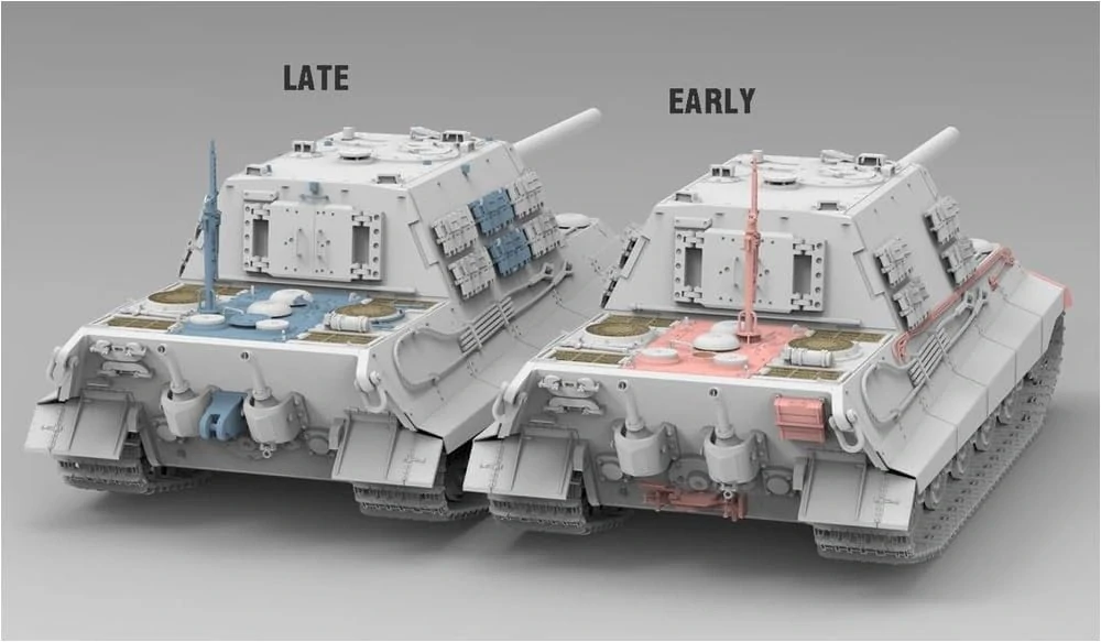 Takom Jagdtiger Sd.Kfz.186 Early / Late production 2 in 1 1/35