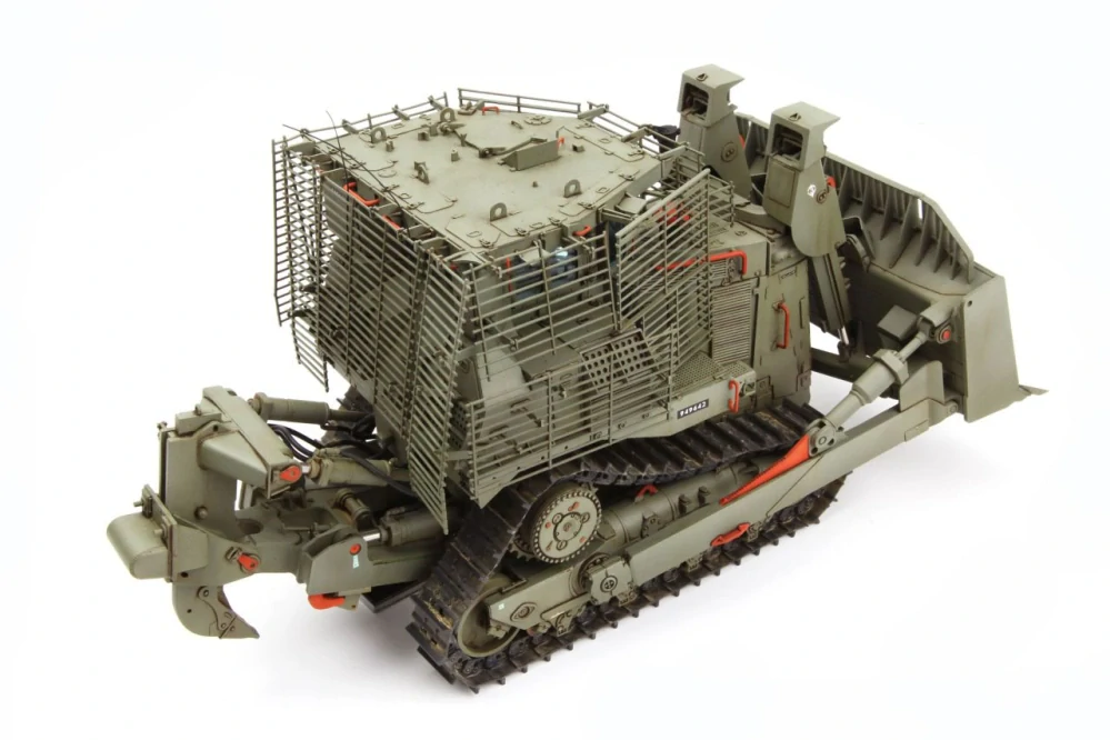 MENG D9R Armored Bulldozer w/Slat Armor 1/35