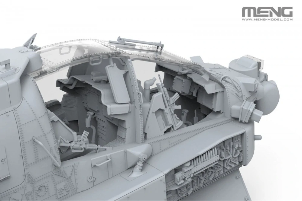 MENG Boeing AH-64D Saraf Heavy Attack Helicopter (Israeli Air Force) 1/35