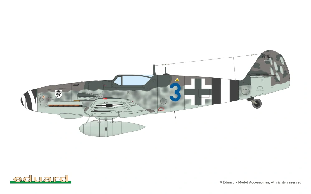 Eduard Bf 109G-14 ProfiPACK 1/72