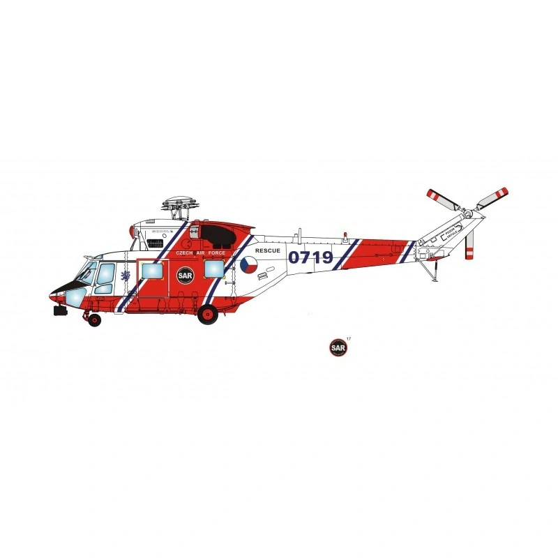 Answer PZL W-3A Sokol Czech Air Force (ČR) 1/72