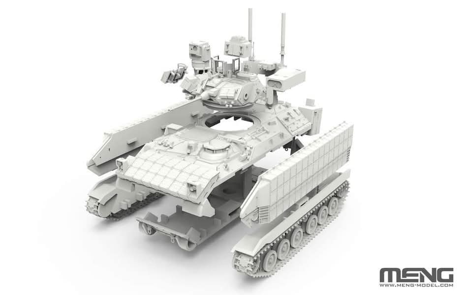 MENG U.S. Infantry Fighting Vehicle M2A3 Bradley w/BUSK III 1/72