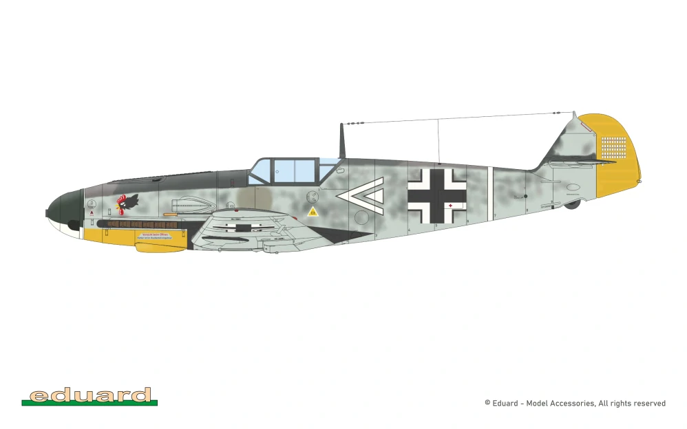 Eduard Bf 109F-2 Weekend 1/72