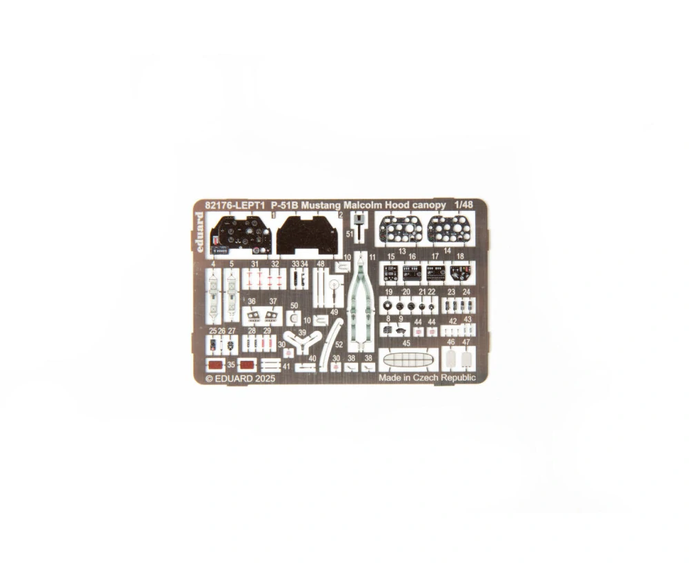 Eduard Mustang Malcolm Hood Canopy ProfiPACK 1/48