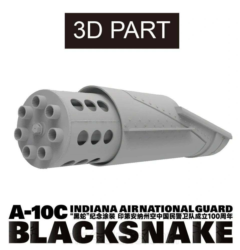 G.W.H A-10C Blacksnake Indiana Air Nat. Guard 1921-2021 (Limited Edition!) 1/48