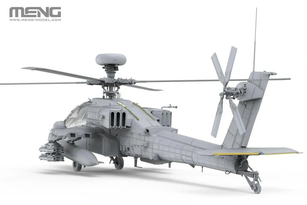 MENG Boeing AH-64 D Saraf - Heavy Attack Helicopter (Israeli Air Force) Special Edition (incl. Two Resin figures) 1/35