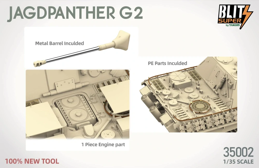 Das Werk Jagdpanther G2 - SUPER BLITZ 1/35
