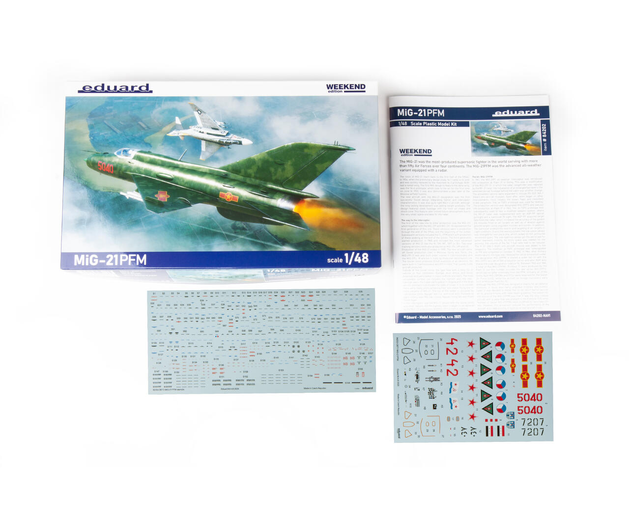 Eduard MiG-21PFM Weekend (ČR) 1/48