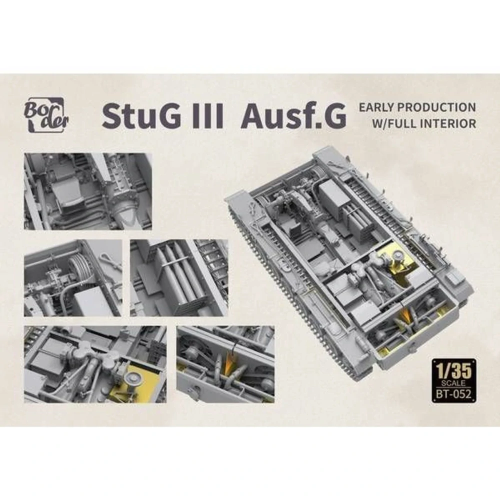 Border Model StuG III Ausf. G Early Production w/ Full Interior 1/35