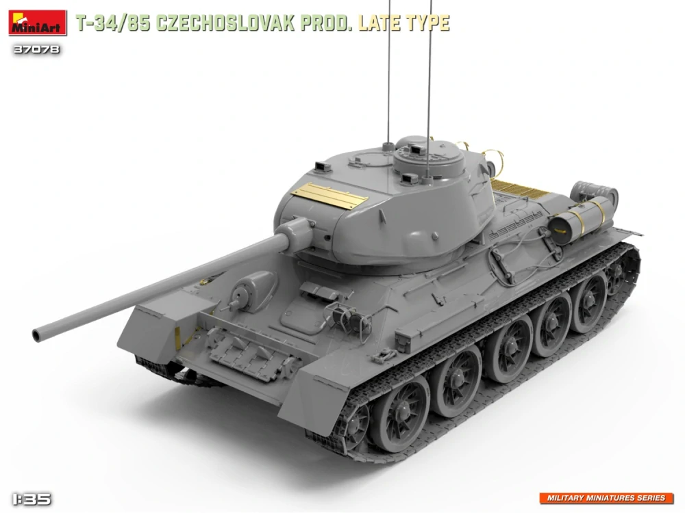MiniArt T-34-85 Czechoslovak Prod. Late Type (ČR) 1/35
