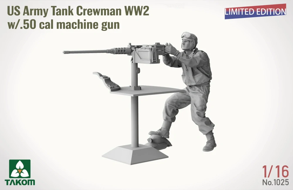 Takom SHERMAN² BOX + 1:16 US Army Tank Crewman 1/35
