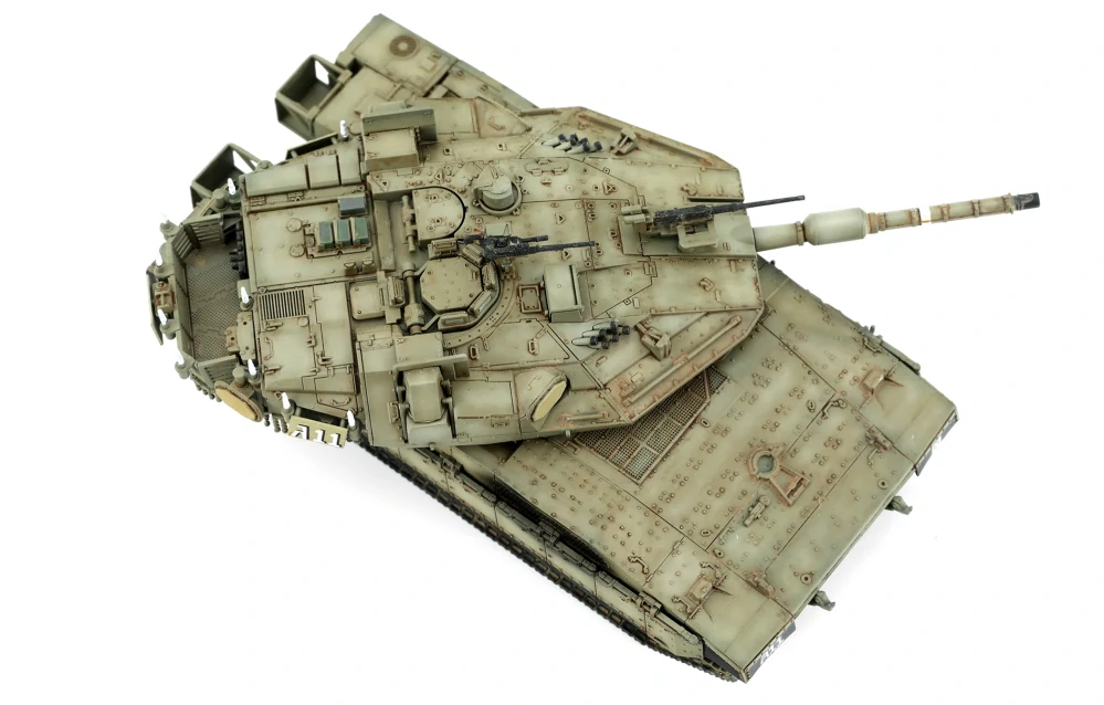MENG Israeli Main Battle Tank Merkava Mk.4M w/Trophy Active Protection System 1/72
