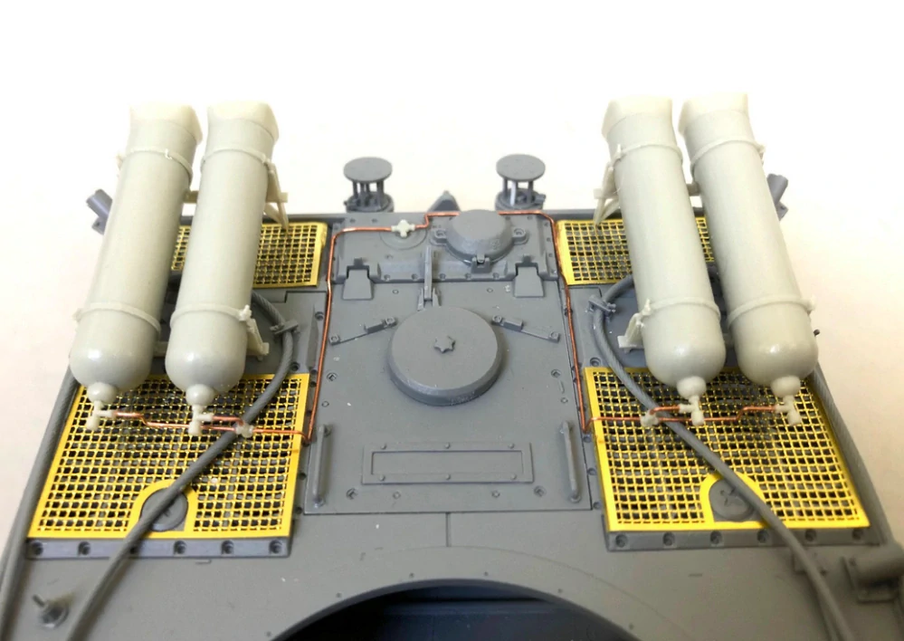Custom scale Conversion kit city gas version for Tiger 1 1/35