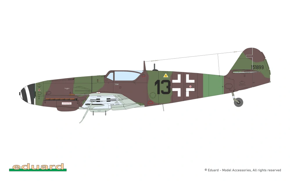 Eduard Bf 109G-10 ERLA ProfiPACK 1/72
