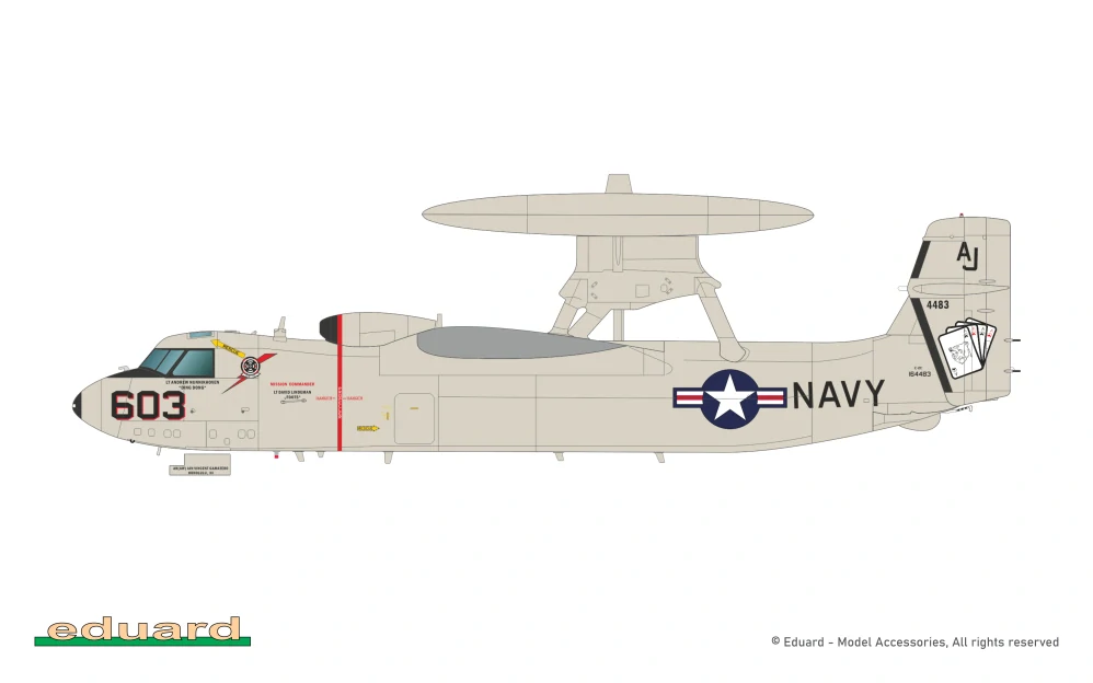 Eduard Eyes of the Fleet Limited (E-2C Hawkeye) 1/72