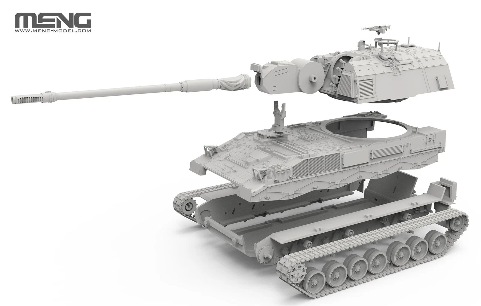 MENG German Panzerhaubitze 2000 Self-Propelled Howitzer 1/72