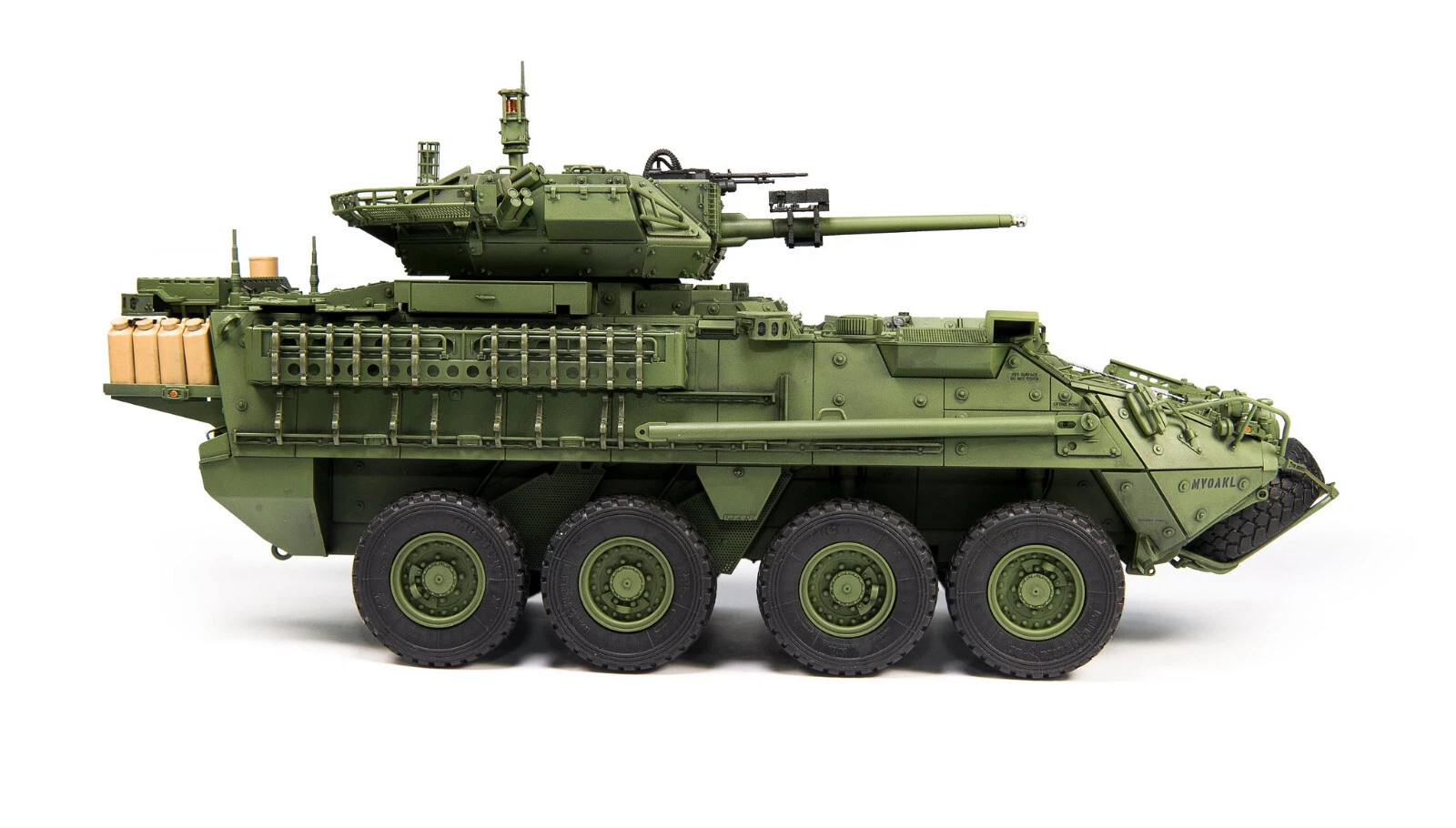 AFV Club M1296 Stryker ICV-D w/E.S.A. mod.work order M.W.O. 1/35